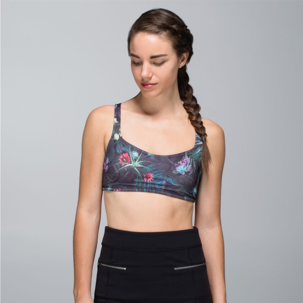 Lululemon Free to Be Sports Bra Curious Jungle